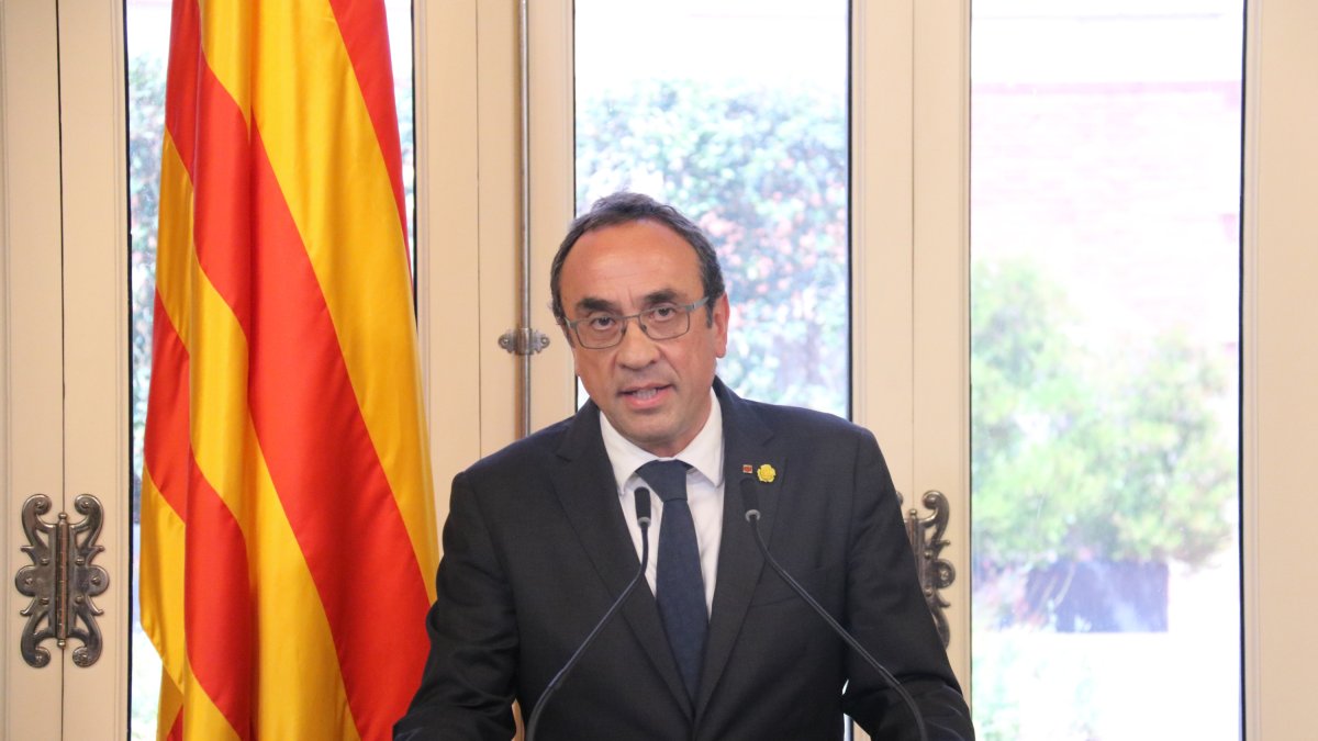 Compareixença del president del Parlament, Josep Rull