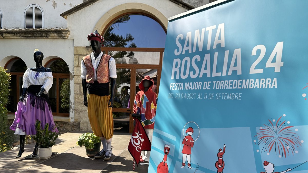 Presentació del programa de Santa Rosalia.