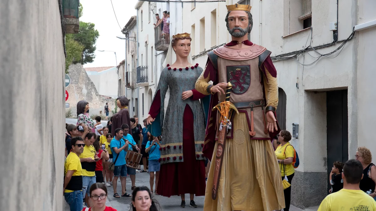 Un instant de la cercavila de la Secuita.