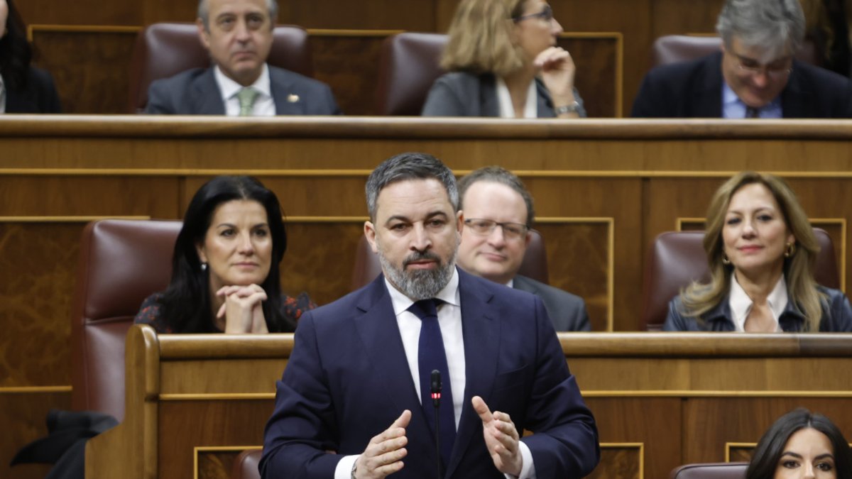 El líder de Vox, Santiago Abascal, en una imatge d'arxiu.