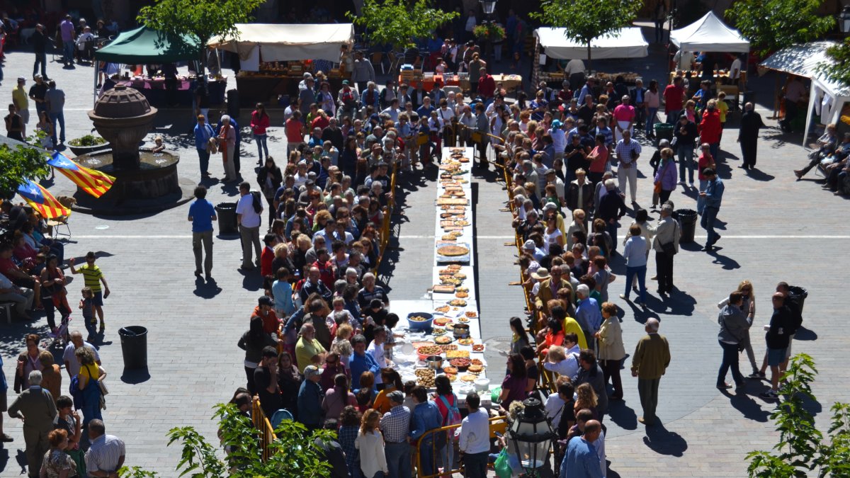 Imatge de la tradicional Festa de la Patata celebrada altres anys.