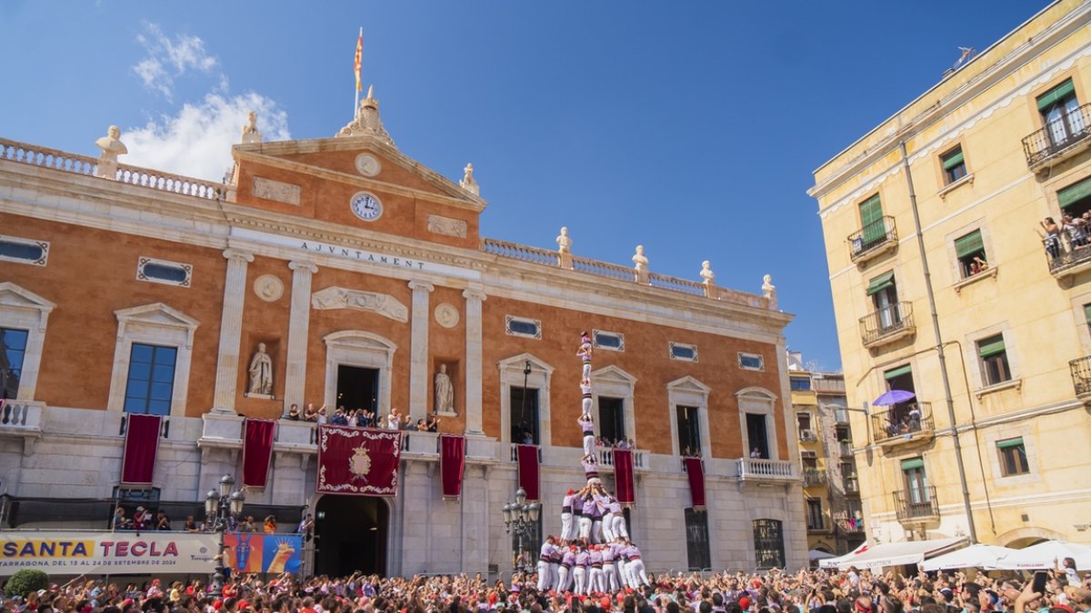 Diada castellera de Santa Tecla.