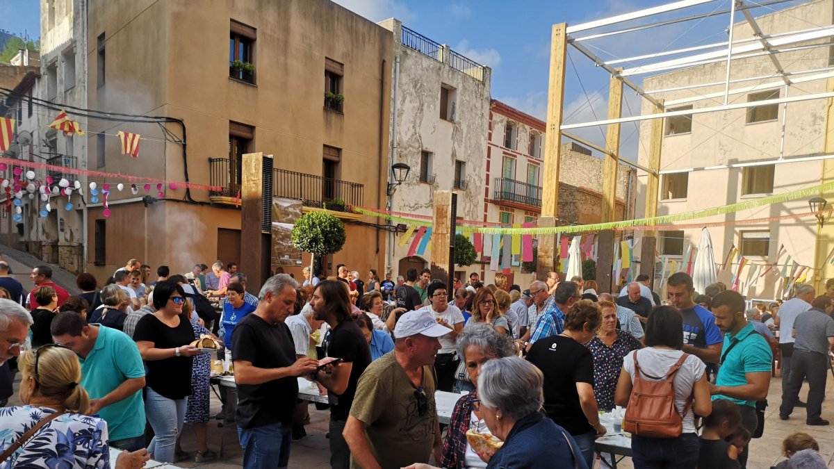 Imatge d'una edició anterior de les festes de Sant Cosme i Sant Damià.