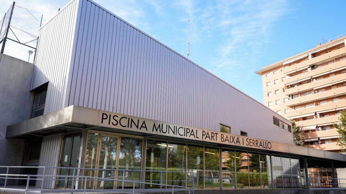 Imatge de la piscina municipal de la Part Baixa i Serrallo.