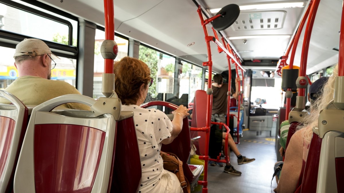 Un bus de l'EMT.