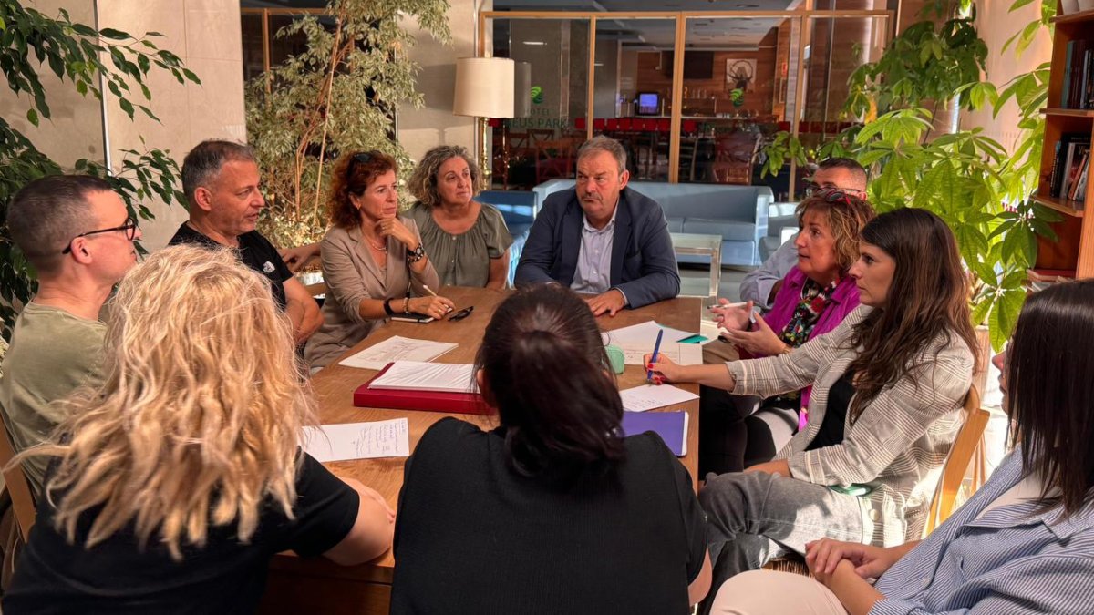 Reunió amb representants de la Plataforma en Defensa del Parc Mas Iglesias.