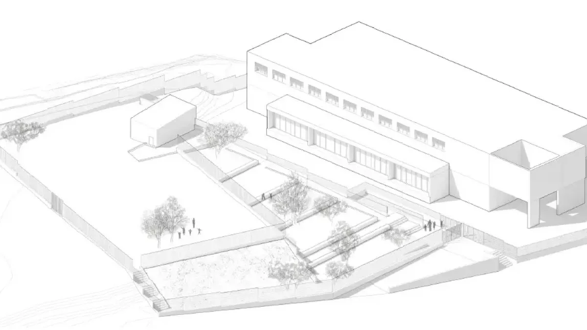 Projecte d’ampliació del pati de l’Institut-Escola L’Agulla del Catllar.