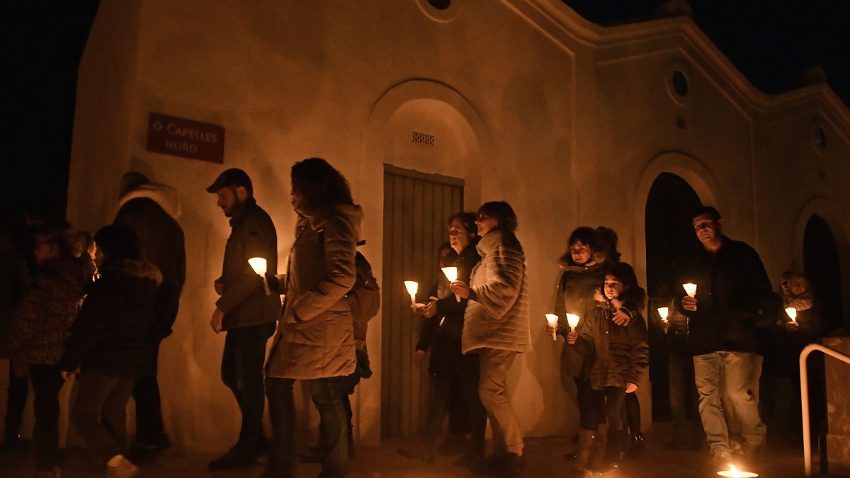 Una de les visites nocturnes al Cementiri General de Reus.