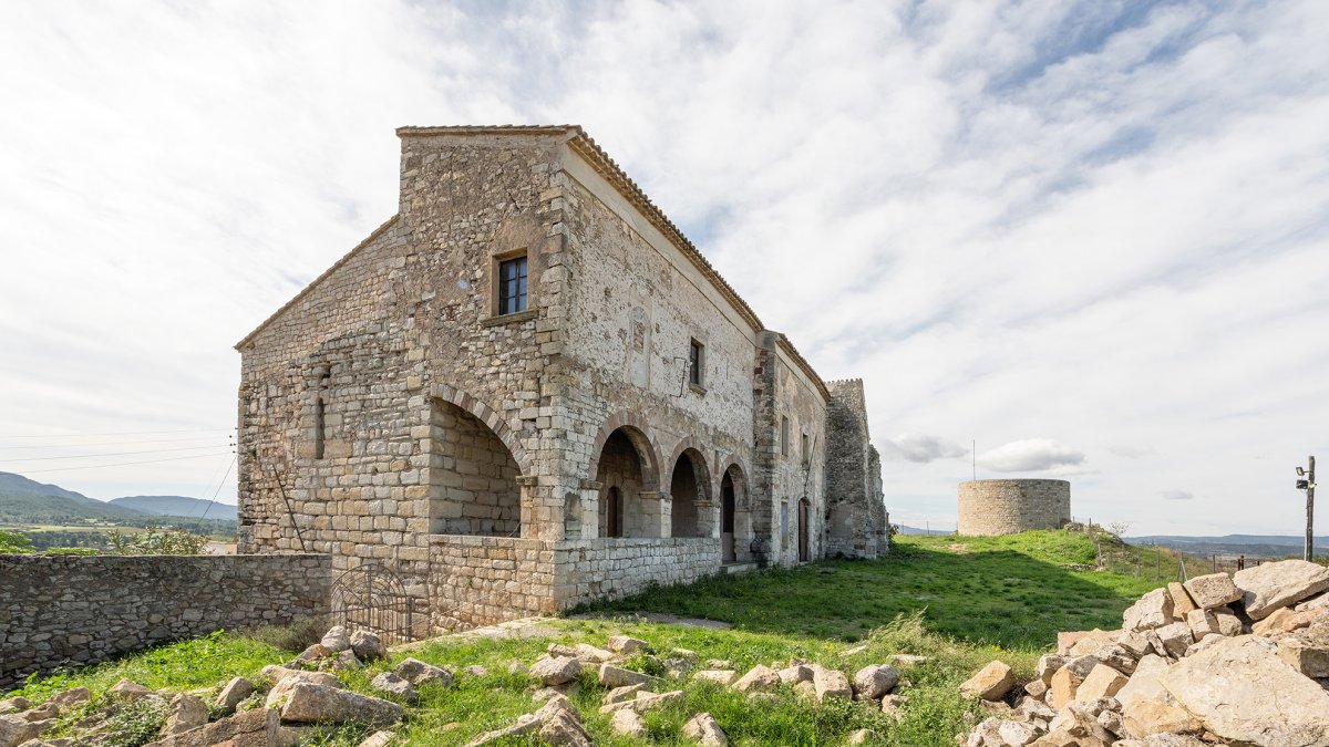 Imatge del castell Barberà de la Conca.