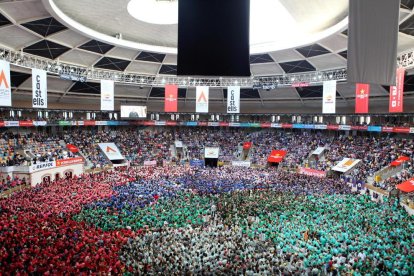 Imatge d'una edició anterior del Concurs de Castells de Tarragona