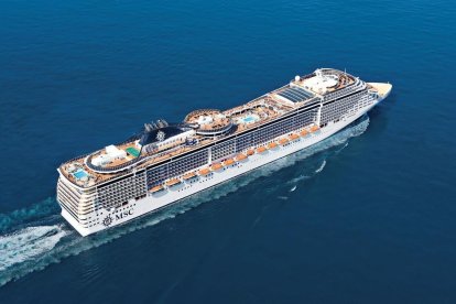 Un crucero de MSC.