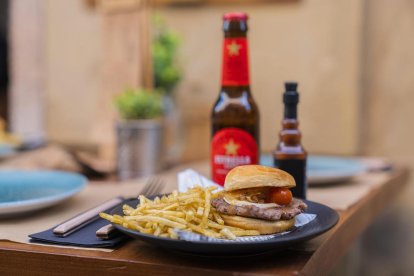 Imagen de una tapa de la Ganxet Pintxo.