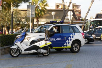 Imagen de la Policía Local de Salou.