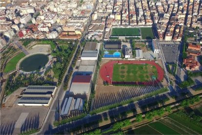 Imatge del Centre de Tecnificació Esportiva de l'Ebre a Amposta.