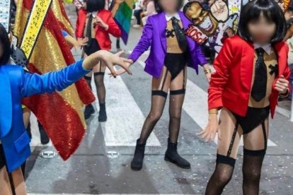 Imatge de la disfressa.