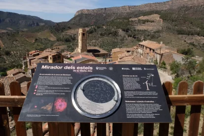 Mirador astronómico de la Vilella Alta, en el Parque Natural de la Sierra de Montsant.