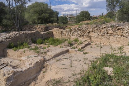 Los restos romanos encontrados en la avenida Andorra son de alto valor y no se pueden trasladar.