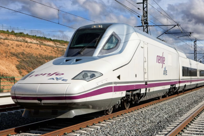 Imagen de un AVE de Renfe.