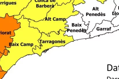 El mapa del Pla Alfa de este domingo
