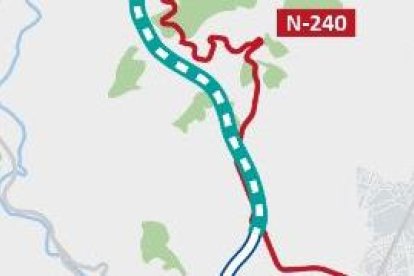 Entre altres actuacions, es construirà un pas superior sobre l´autovia per a la reposició del Camí de Camp Magre i Vilaverd.