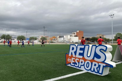 Imagen del nuevo campo de fútbol anexo en el Estadio Municipal