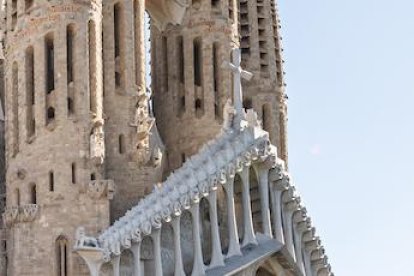 Imatge de la Basílica de la Sagrada Família de Barcelona.