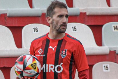 El jugador del Reus FC Reddis, Alberto Benito.