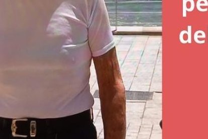 Imagen del hombre de 85 años desaparecido en Ulldecona.