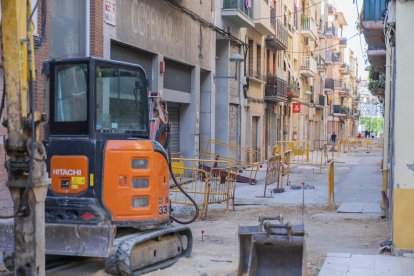 La pacificació dels carrers interiors del Serrallo s’ha finançat amb fons europeus Next Generation.