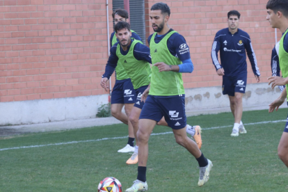 Imatge de Hamza Bellari durante un entrenamiento.