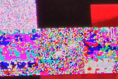 Imatge del videomarcador trencat.