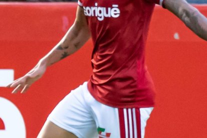 Marc Álvarez en un partit de la temporada passada.