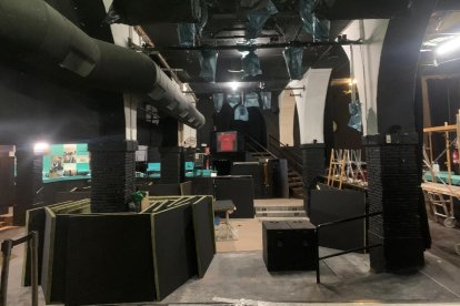 Imatge de l'estat de la Sala Zero de Tarragona.