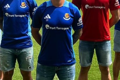 Los cinco capitanes del Nàstic para la temporada 2024/2025.