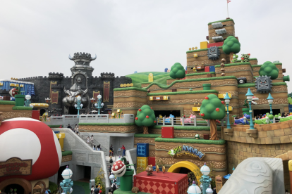 Imatge del Parc de Super Nintendo World d'Osaka, al Japó.