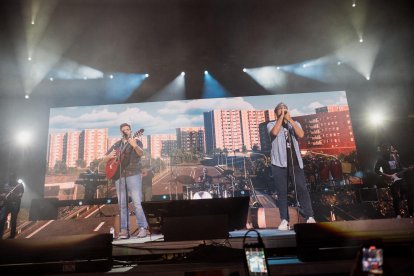 Imagen del concierto de Estopa