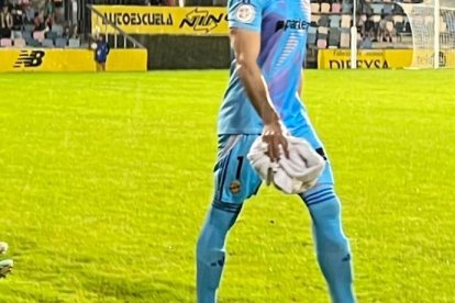 L'onze del Nàstic a l'inici del partit.