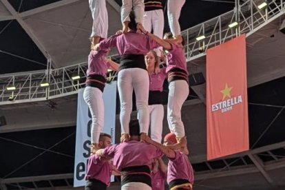 Els Moixigangers d’Igualada van realitzar el 4 de 9 amb folre a la segona ronda.