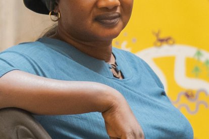 Fatou Nyang ha visitat aquesta setmana Tarragona i va oferir una xerrada a alumnes de l’Institut Vidal i Barraquer.