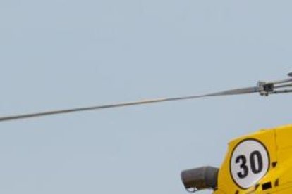Imatge d'arxiu d'un helicòpter dels Bombers de la Generalitat