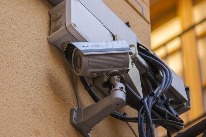 Imagen de archivo de una cámara de videovigilancia.
