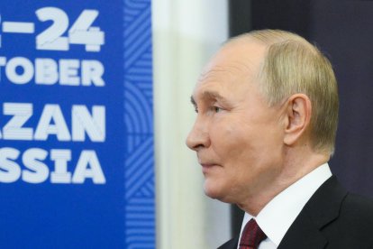Imatge d'arxiu del president rus, Vladímir Putin