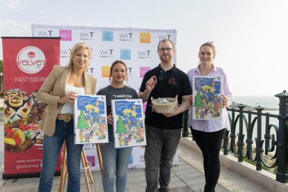 Imatge de la presentació del Calendari d'Advent dedicat a la ciutat de Tarragona.