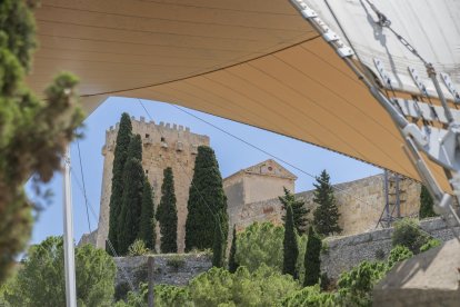 El tramo de la Falsa Braga afectado por las lluvias intensas de la DANA está situado detrás del Teatre Auditori Camp de Mart.