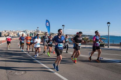 Imatge de la cursa, que va tenir lloc ahir a Tarragona