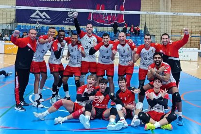 El SPiSP celebra la victòria a Manacor.