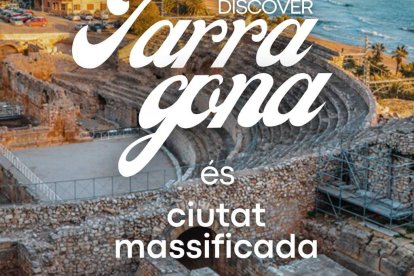 Un cartell de la campanya d'ECP.
