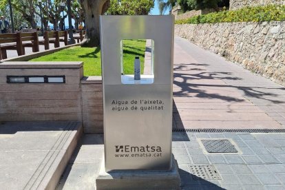 Durante el verano pasado, la compañía instaló una nueva fuente en el paseo de las Palmeras