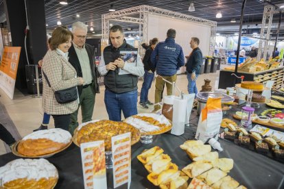 Uno de los sectores que más ojos captaba de los visitantes era el de la alimentación y el catering, con numerosos proveedores presentando propuestas.