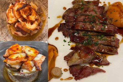 Imatge de diversos plats que es poden menjar a l'AQ de Tarragona.